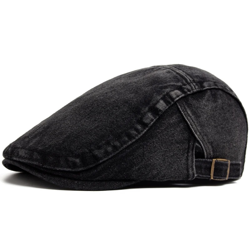 New Denim Cotton Beret Men Vin - Women Fashion Nz avaliação e preço