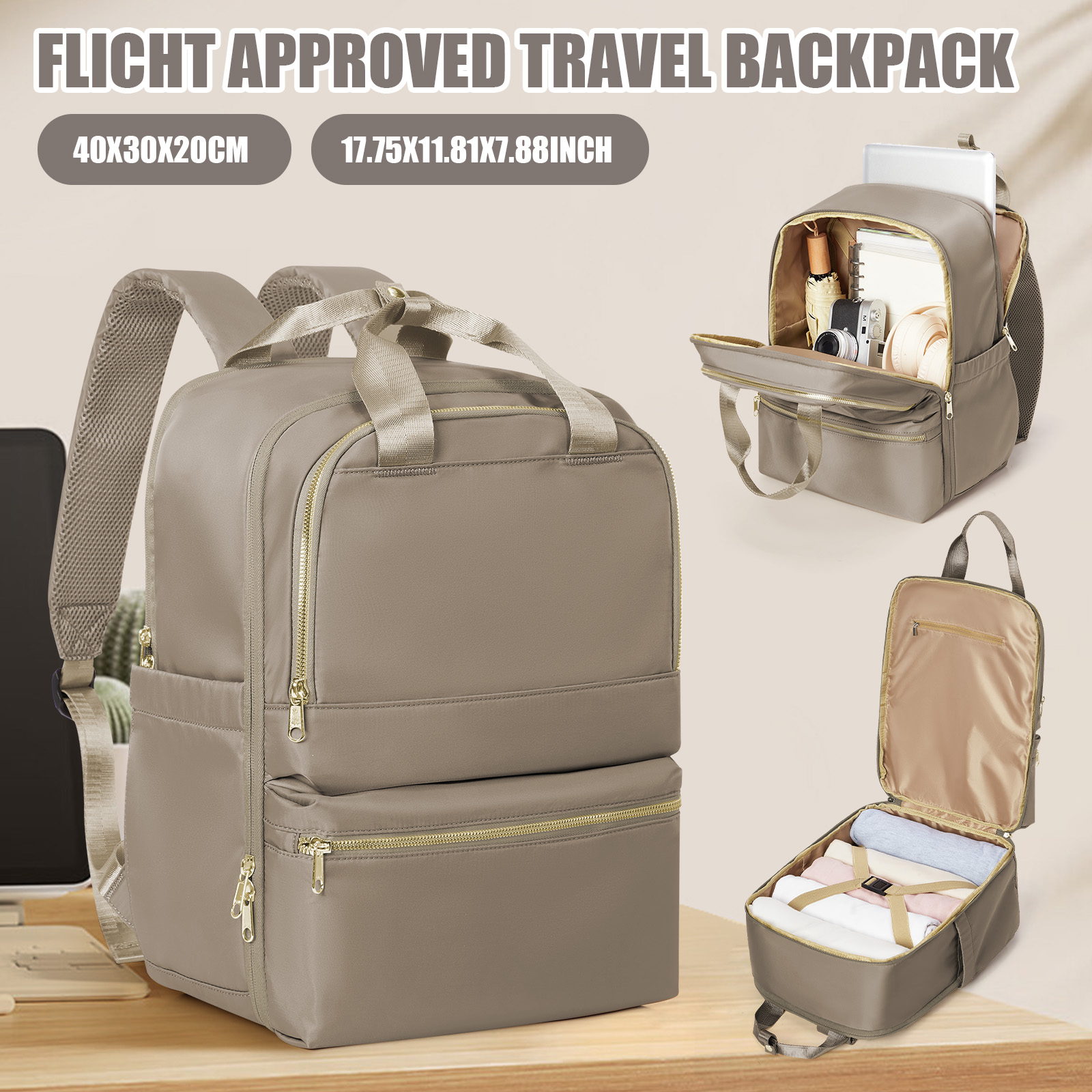 Ryanair 40x30x20 Travel Backpa - Women'S Fashion Trends avaliação e preço
