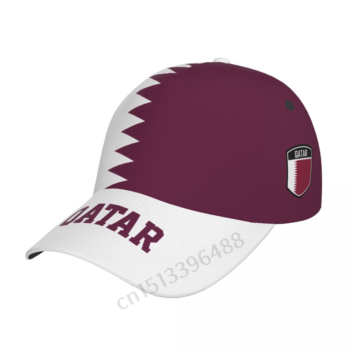 2025 Qatar Flag 3D Soccer Hats - Women Fashion Qatar avaliação e preço