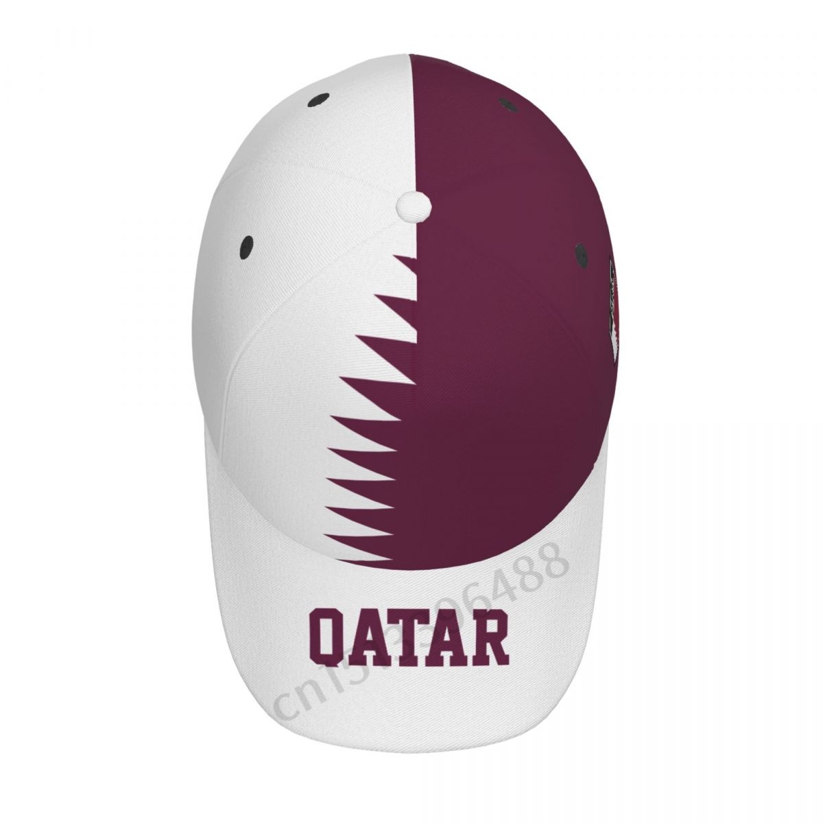2025 Qatar Flag 3D Soccer Hats - Women Fashion Qatar avaliação e preço