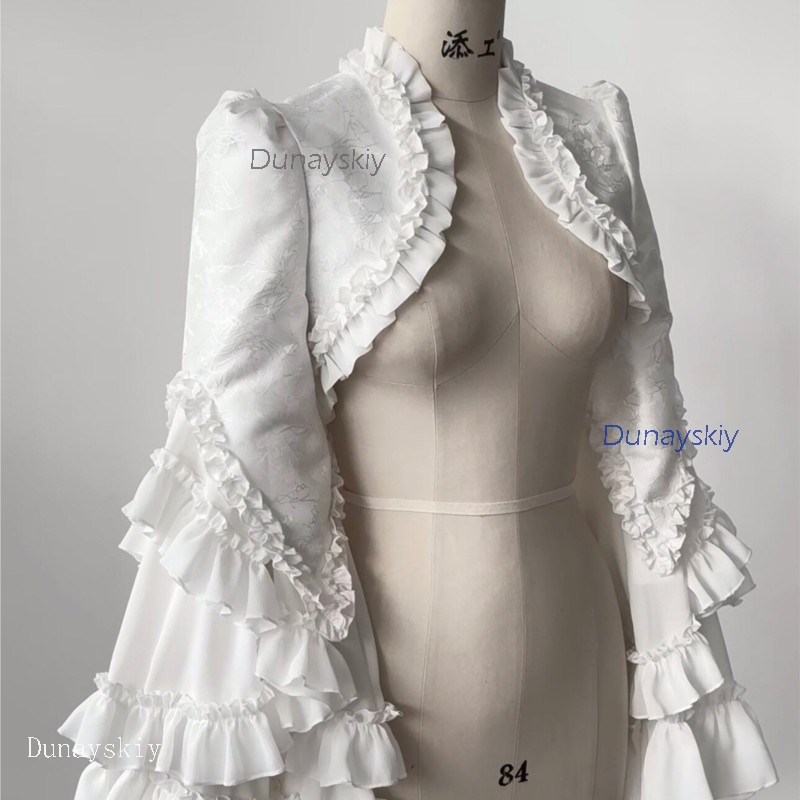 Gothic Party Vampire Lolita Ou - Puff Sleeve Blouse avaliação e preço