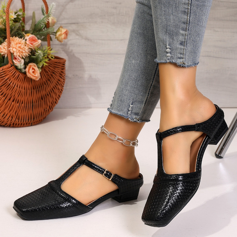 2026 New  Women Mid Heels Slip - Women'S Fashion Trends avaliação e preço
