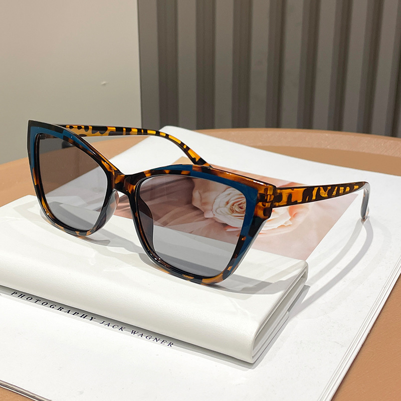 Women Color Block Cat Eye Eyeg - Women'S Fashion Eyeglass Frames avaliação e preço