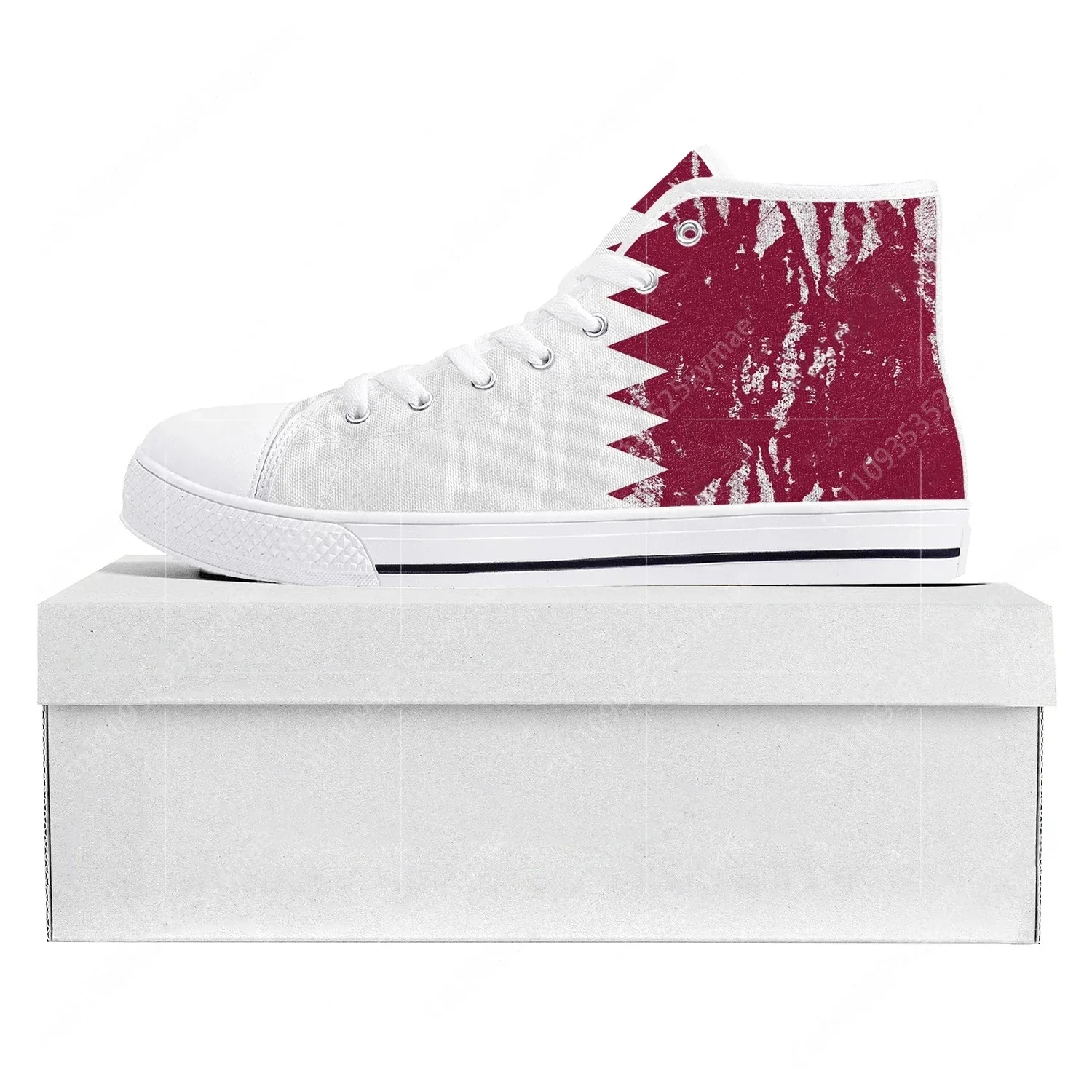 Qatar Flag High Top High Quali - Women Fashion Qatar avaliação e preço