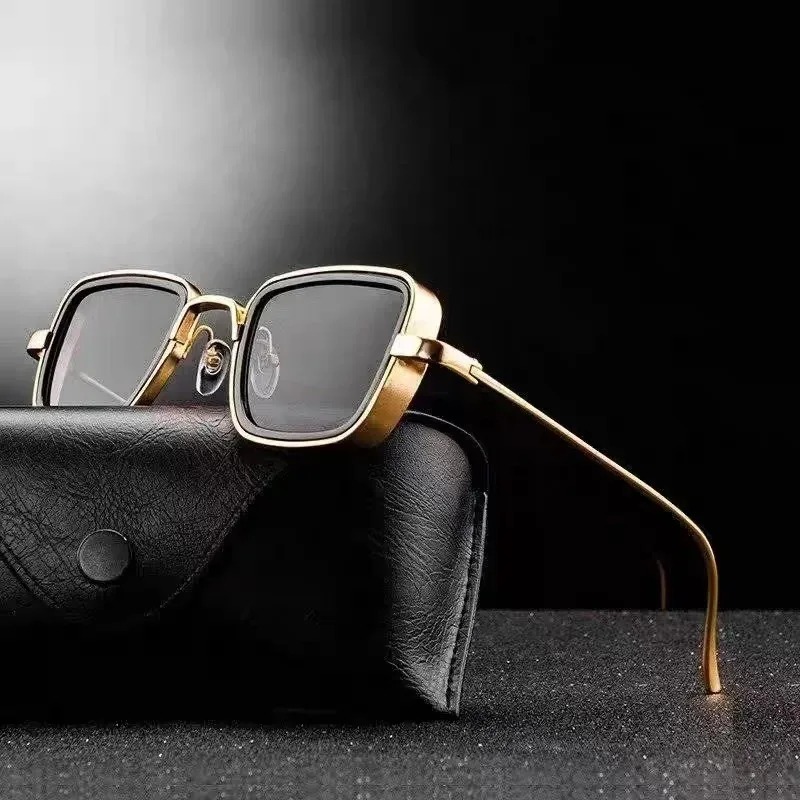 New Punk High-quality Metal Fr - Women'S Fashion Eyeglass Frames avaliação e preço