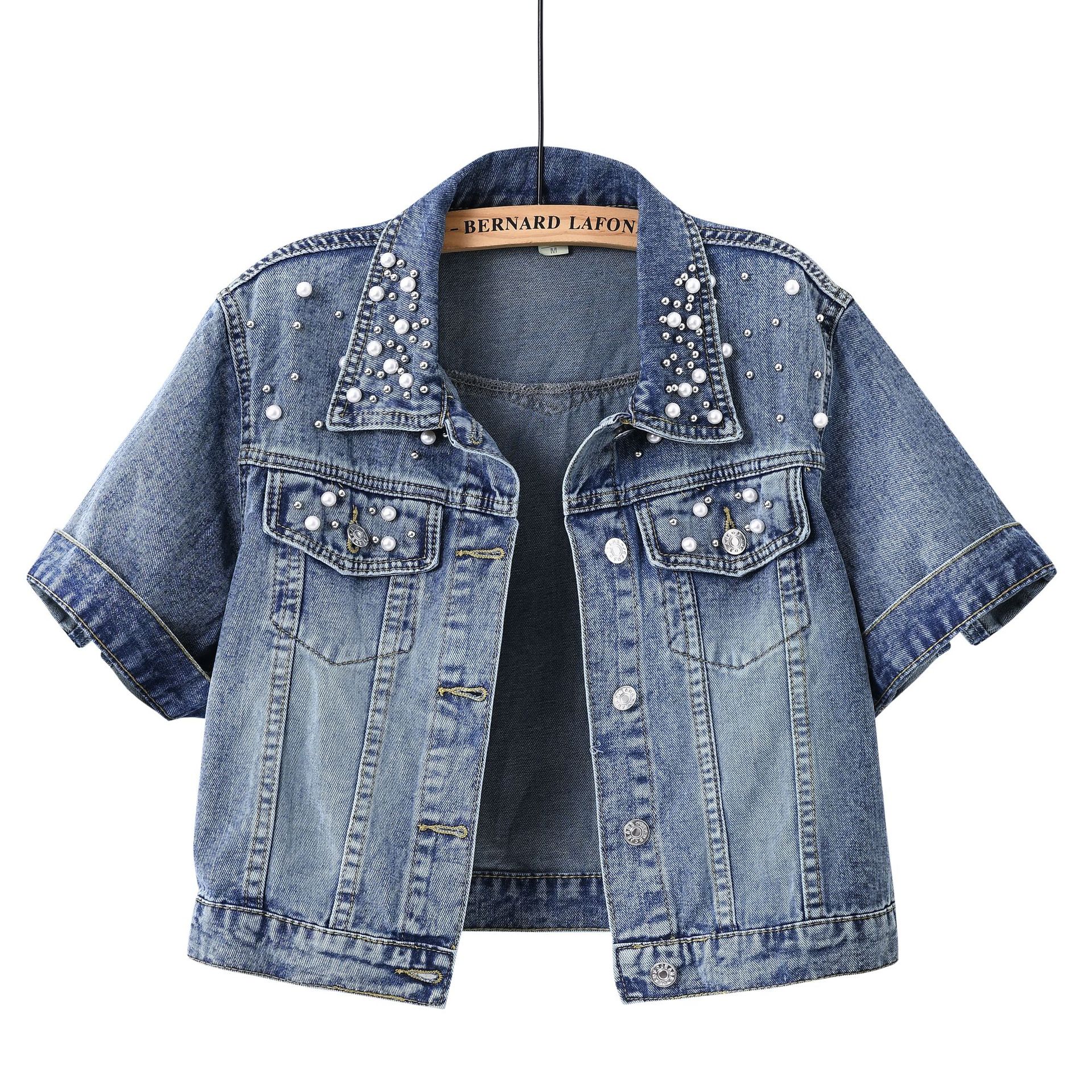 2026 Women Denim Jacket New Fa - Women Fashion Jeans Top avaliação e preço