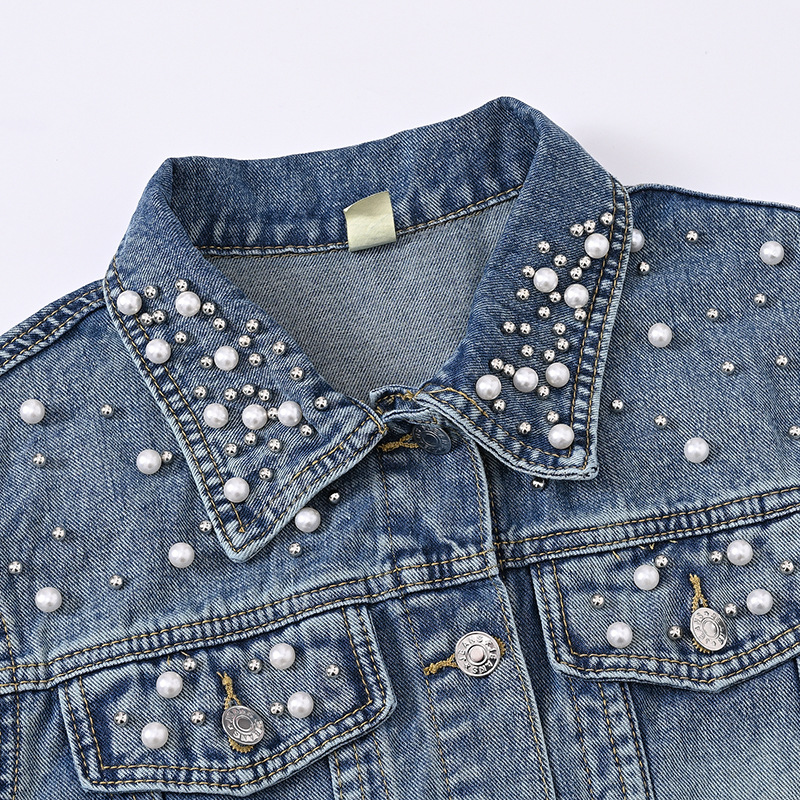 2026 Women Denim Jacket New Fa - Women Fashion Jeans Top avaliação e preço