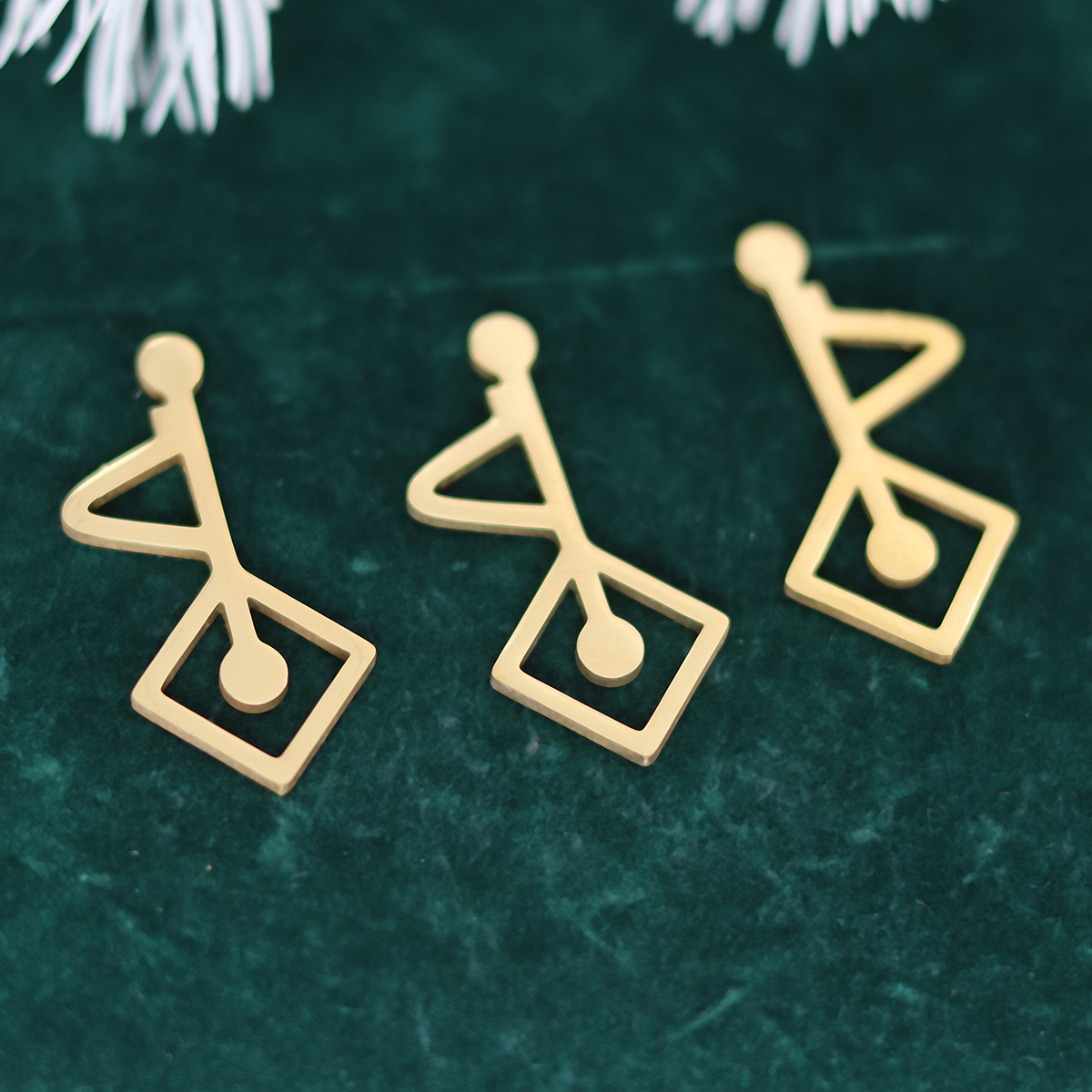 3pcs/lot Stainless Steel Tree  - Women Fashion Pose avaliação e preço