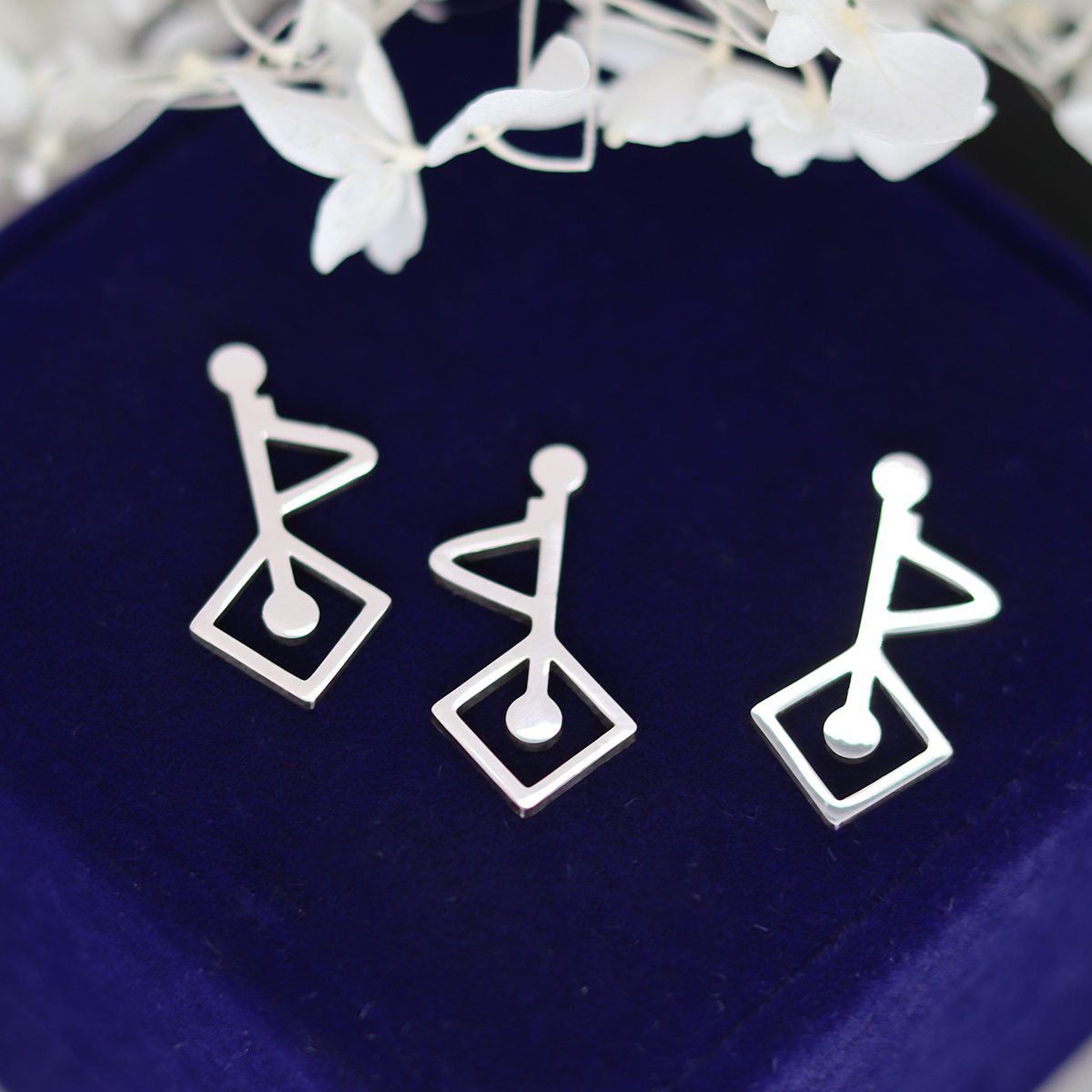 3pcs/lot Stainless Steel Tree  - Women Fashion Pose avaliação e preço