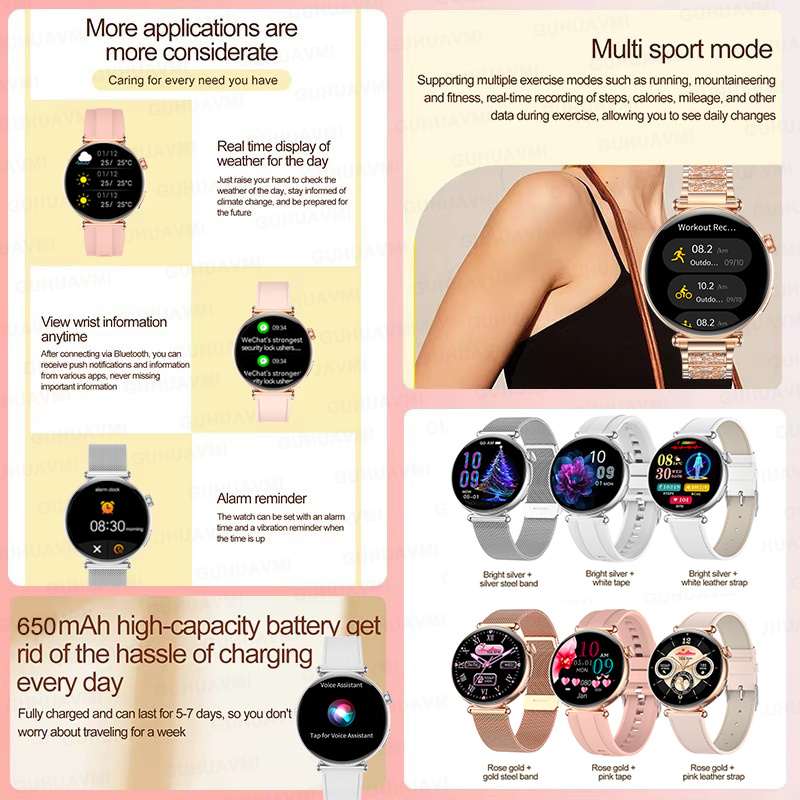 New 1.27-inch Smart Watch for  - Women'S Fashion Retailers avaliação e preço