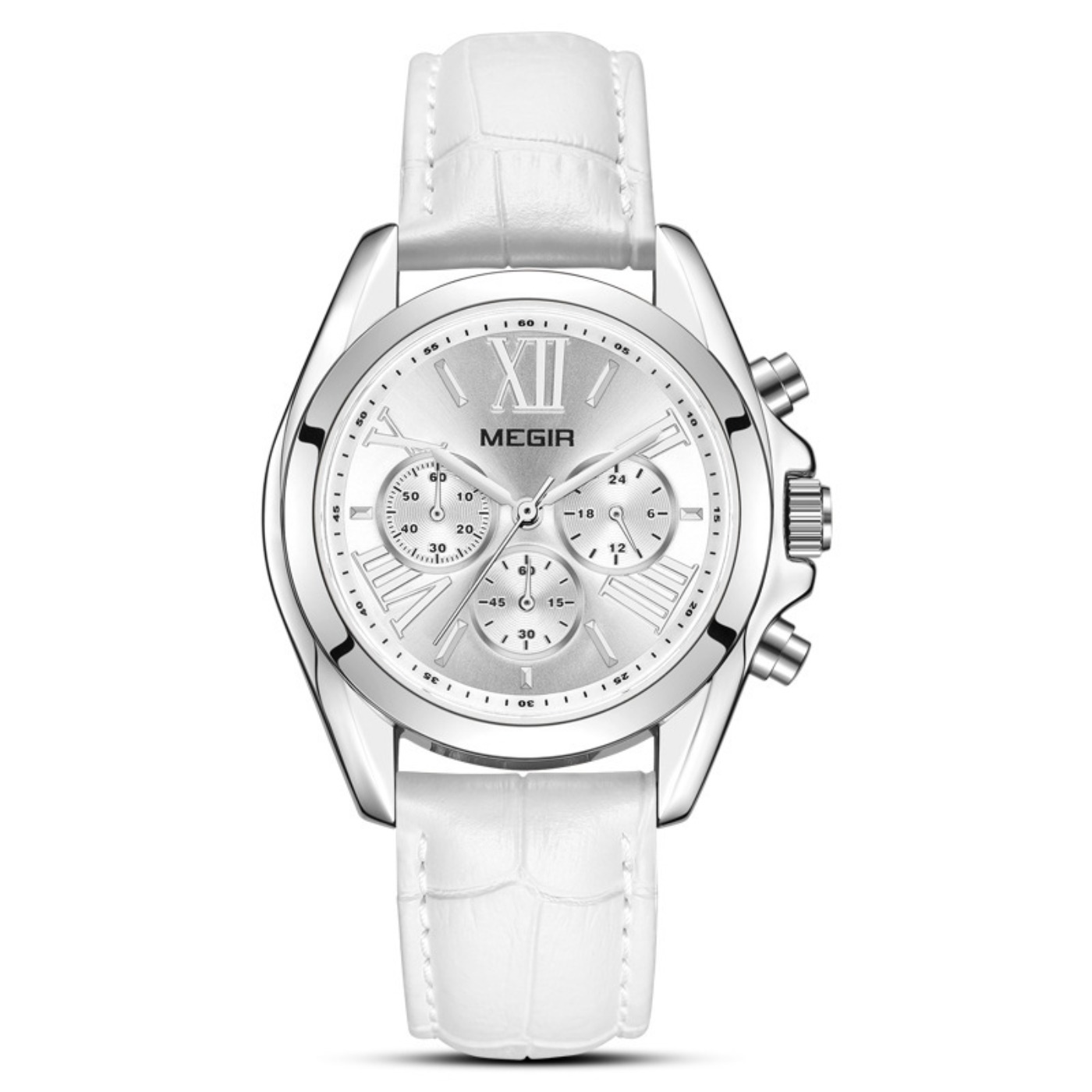 MEGIR New Luxury Leather Watch - Fashion Women Watch avaliação e preço