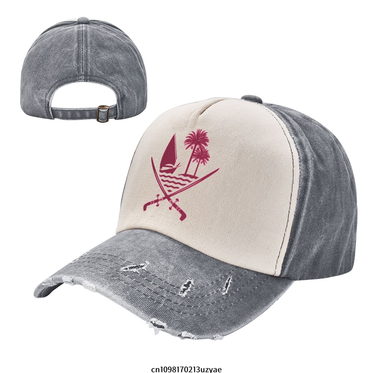 Emblem Of Qatar Cowboy Hat Wom - Women Fashion Qatar avaliação e preço