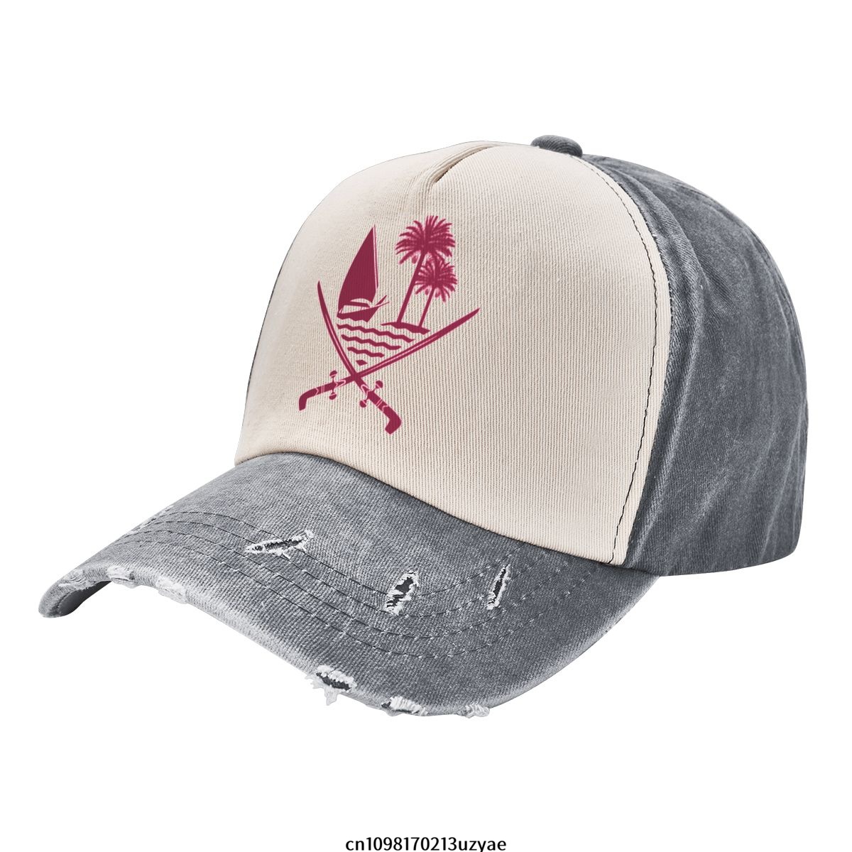 Emblem Of Qatar Cowboy Hat Wom - Women Fashion Qatar avaliação e preço