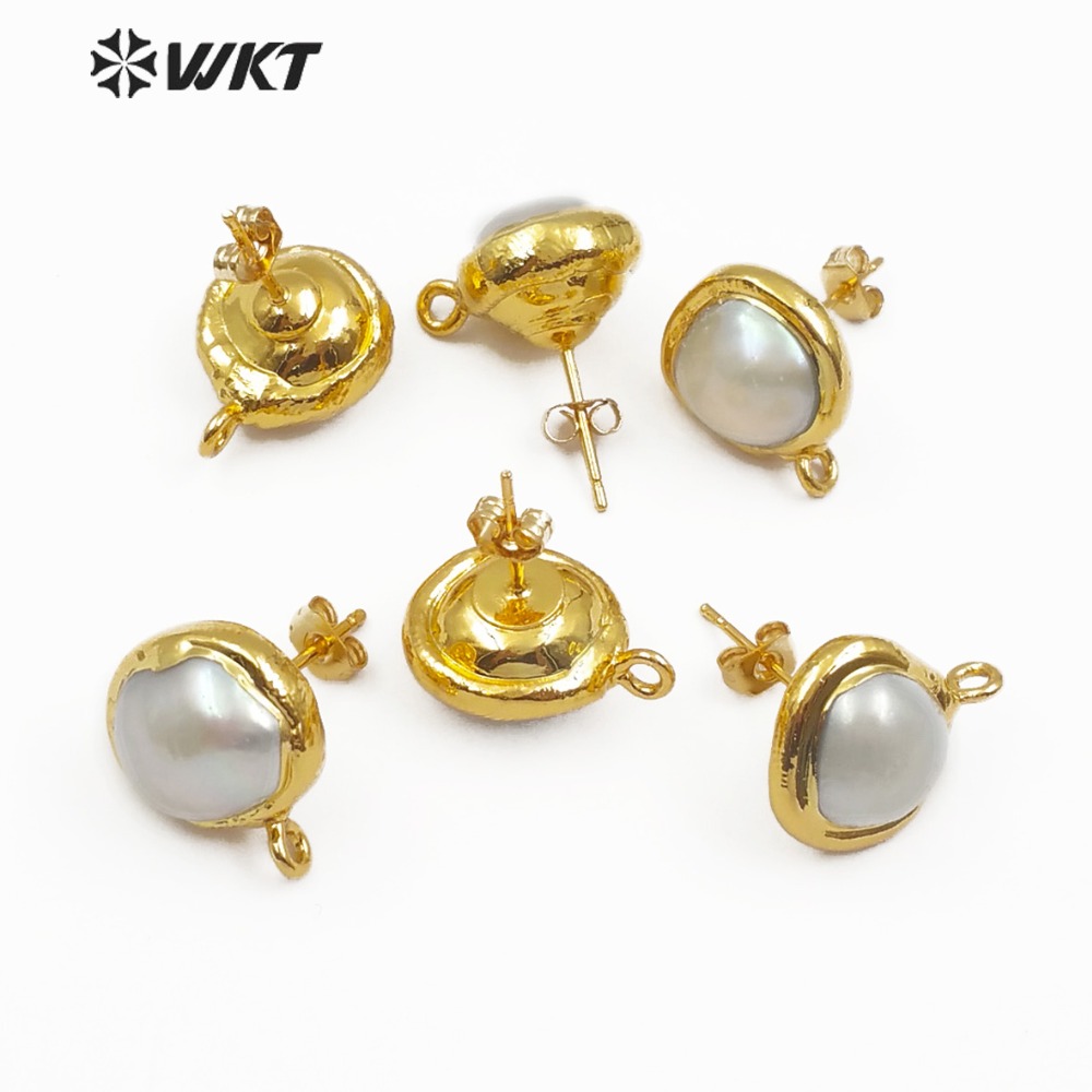 WT-JF301 Pearl Jewelry  Gold E - Women'S Fashion Vogue avaliação e preço