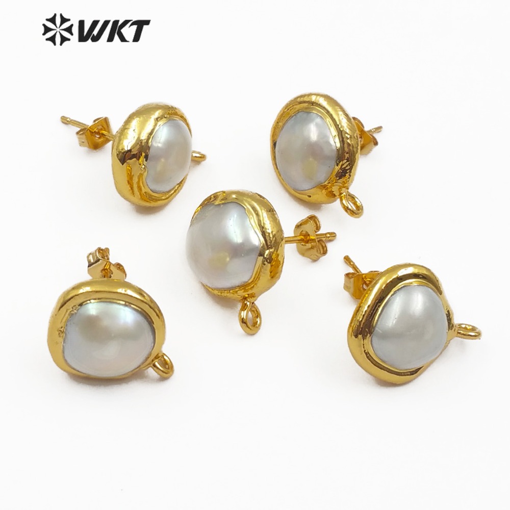 WT-JF301 Pearl Jewelry  Gold E - Women'S Fashion Vogue avaliação e preço