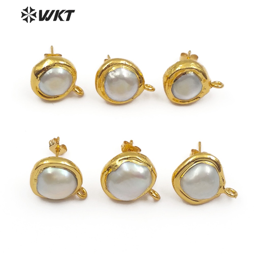 WT-JF301 Pearl Jewelry  Gold E - Women'S Fashion Vogue avaliação e preço
