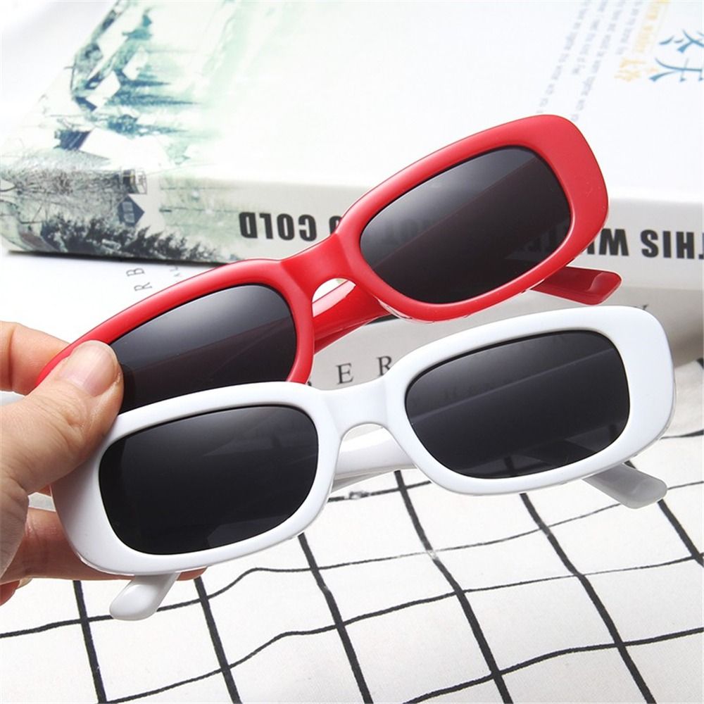 Trendy Narrow Square Frame Y2K - Women'S Fashion Eyeglass Frames avaliação e preço