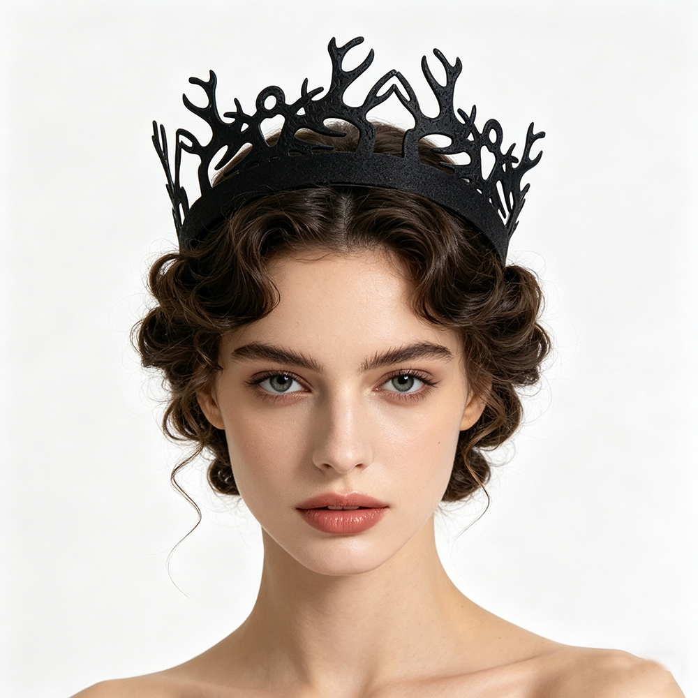 1pc Fashion Black Gothic Antle - Women Queen Fashion avaliação e preço