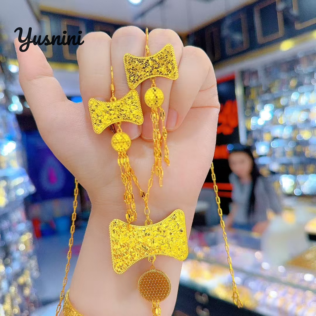 New UK 24K Gold Plated Necklac - Women Fashion Uk avaliação e preço