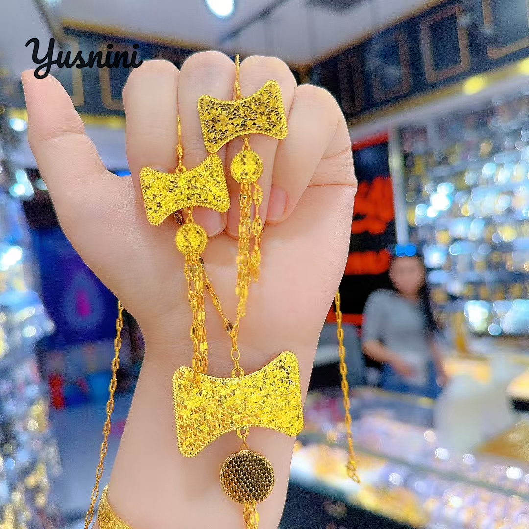 New UK 24K Gold Plated Necklac - Women Fashion Uk avaliação e preço