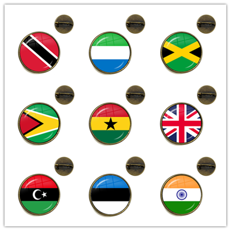 National Flag Brooches Trinida - Women Fashion Uk avaliação e preço