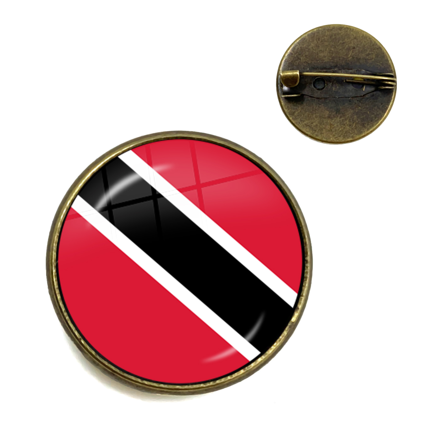 National Flag Brooches Trinida - Women Fashion Uk avaliação e preço