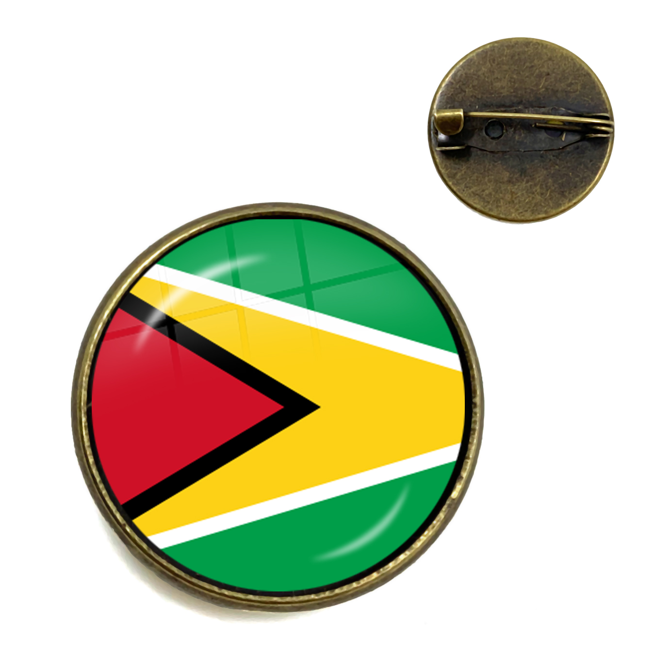 National Flag Brooches Trinida - Women Fashion Uk avaliação e preço