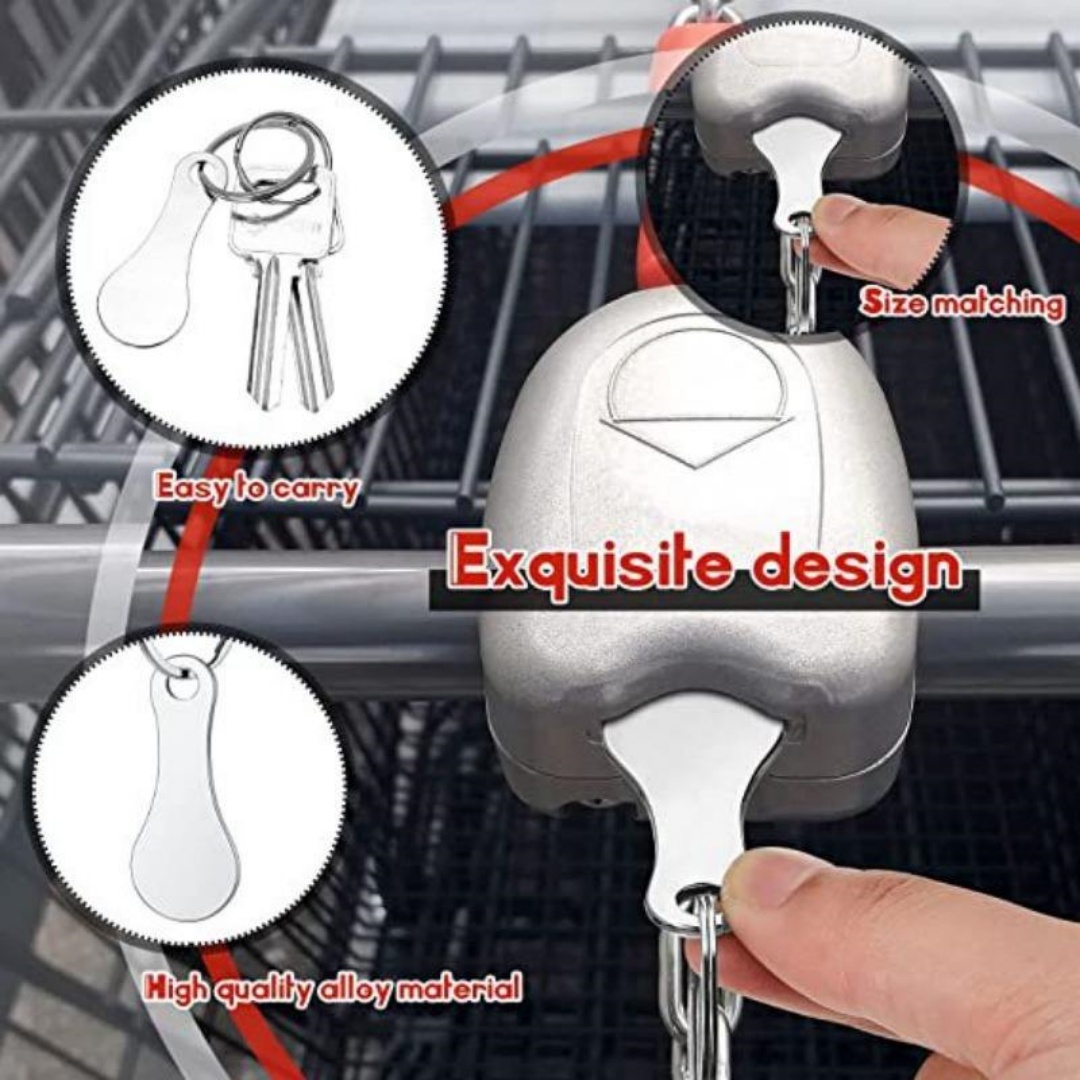 Portable Aluminum Alloy Shoppi - Women'S Fashion Retailers avaliação e preço