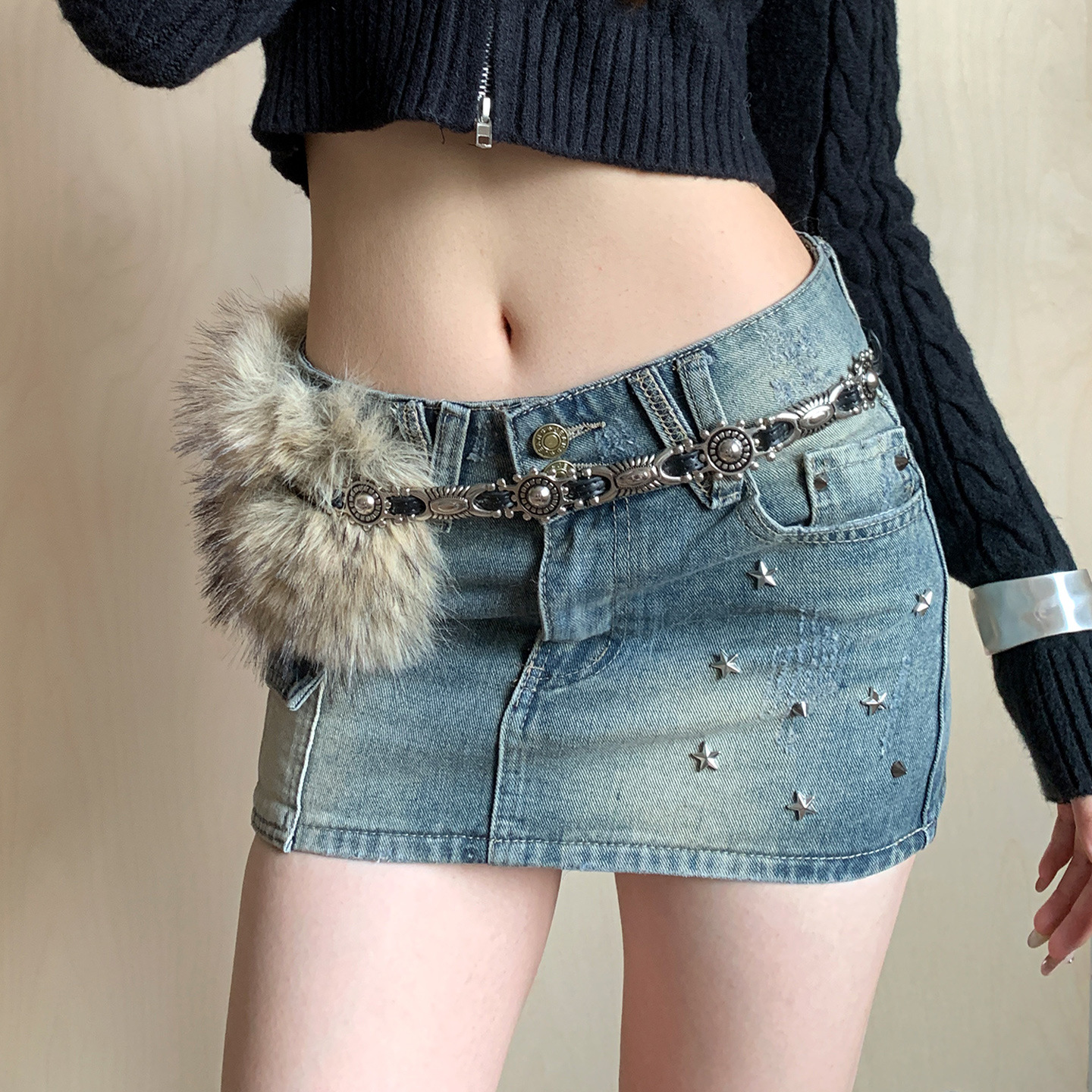 American Retro Niche Decoratio - Women'S Y3K Fashion avaliação e preço