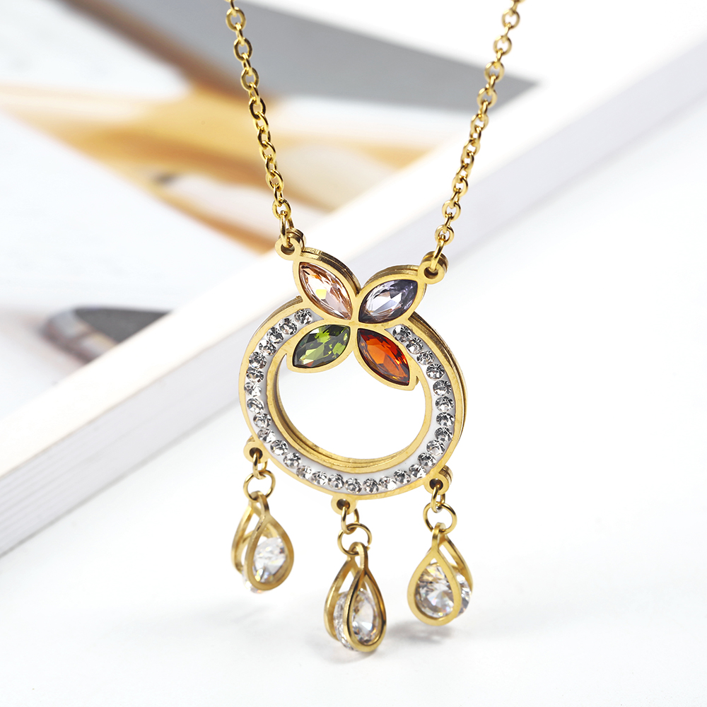OUFEI Stainless Steel Jewelry  - Women'S Fashion Vogue avaliação e preço