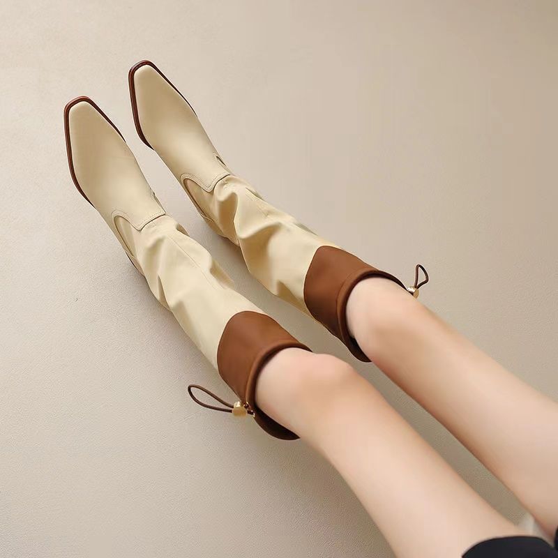 Apricot Square Toe Women's Lon - Women'S Fashion Trends avaliação e preço