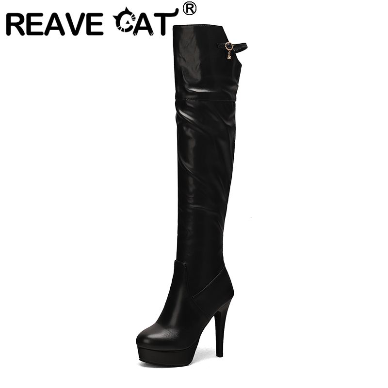 REAVE CAT 2025 Sexy Thigh Boot - Women Fashion Over 50 avaliação e preço