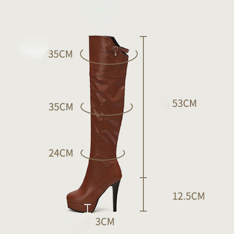 REAVE CAT 2025 Sexy Thigh Boot - Women Fashion Over 50 avaliação e preço