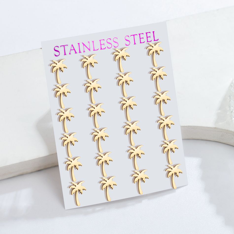 12 Pairs Bulk Golden Stainless - Women'S Fashion Retailers avaliação e preço