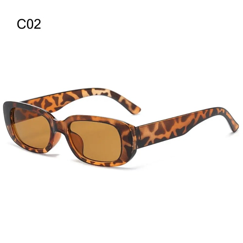 Women Men Steampunk Rectangle  - Women'S Fashion Eyeglass Frames avaliação e preço