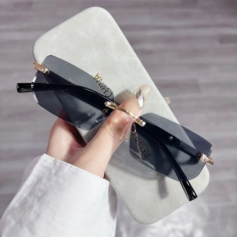 Fashion Rectangle Sunglasses M - Women'S Fashion Eyeglass Frames avaliação e preço
