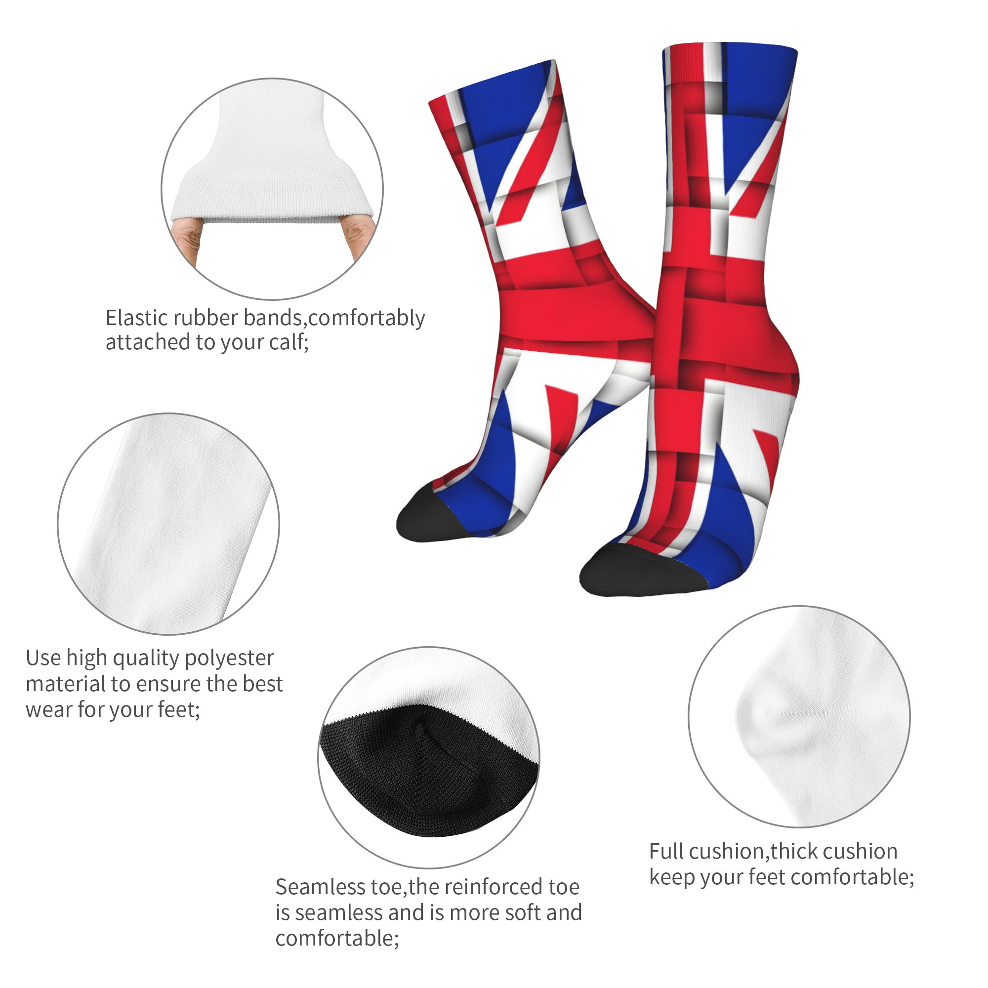 Custom Union Jack Flag Of the  - Women Fashion Uk avaliação e preço