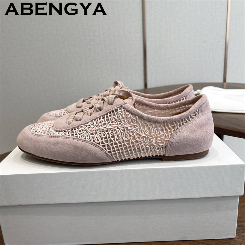 2026 Summer New Lace Up Sneake - Women'S Fashion Gym Shoes avaliação e preço