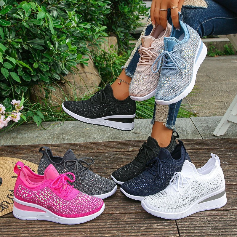 Women Sneakers 2026 Mesh Breat - Women'S Fashion Gym Shoes avaliação e preço