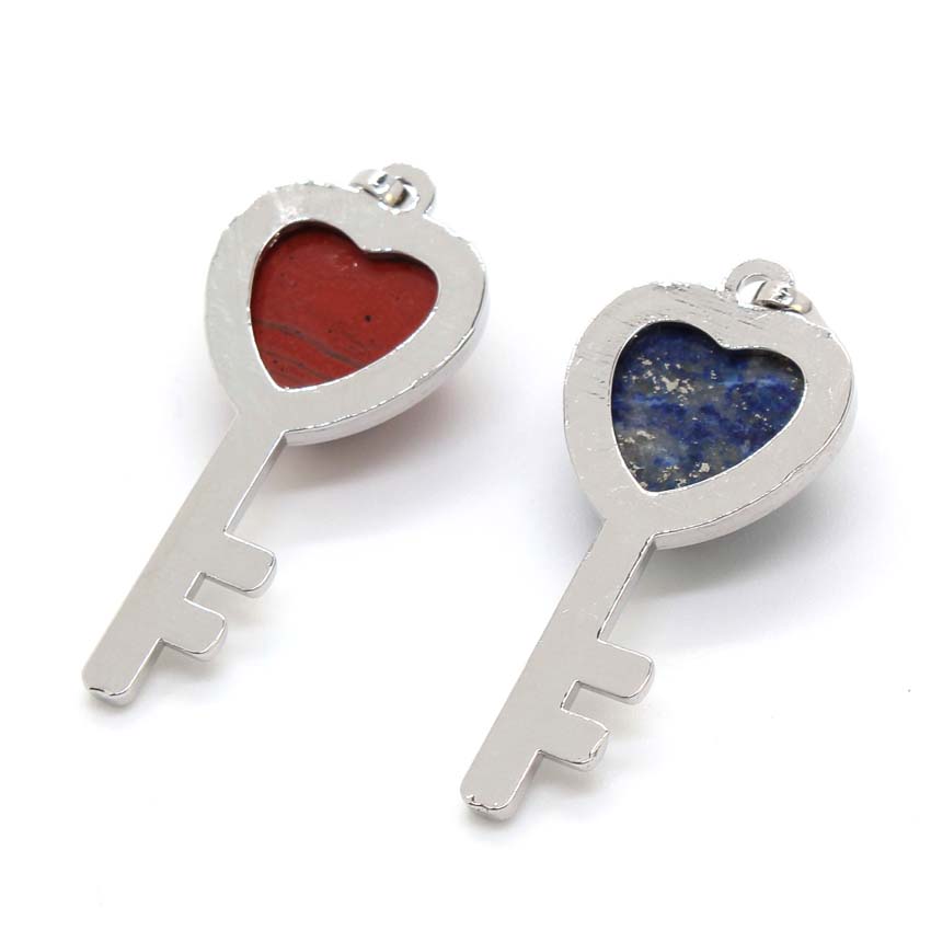 Natural Crystal Couple Lock Ne - Women Fashion Pose avaliação e preço