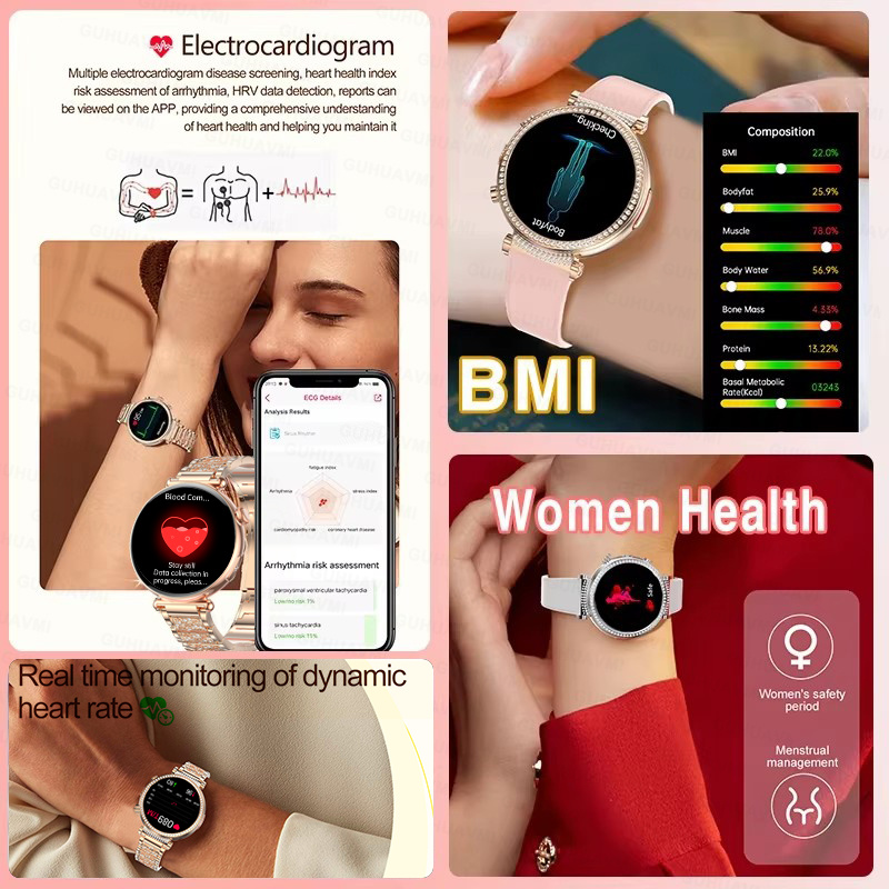 Smart Watch for Women Men PPG+ - Women'S Fashion Retailers avaliação e preço