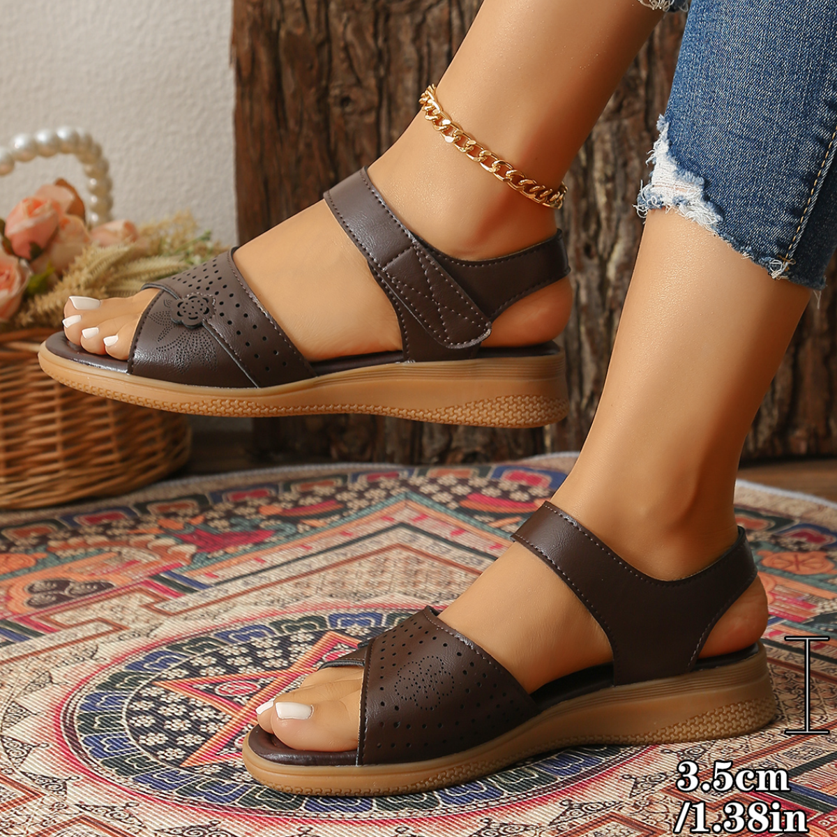 Women Summer Soft Soles Middle - Women'S Fashion Trends avaliação e preço