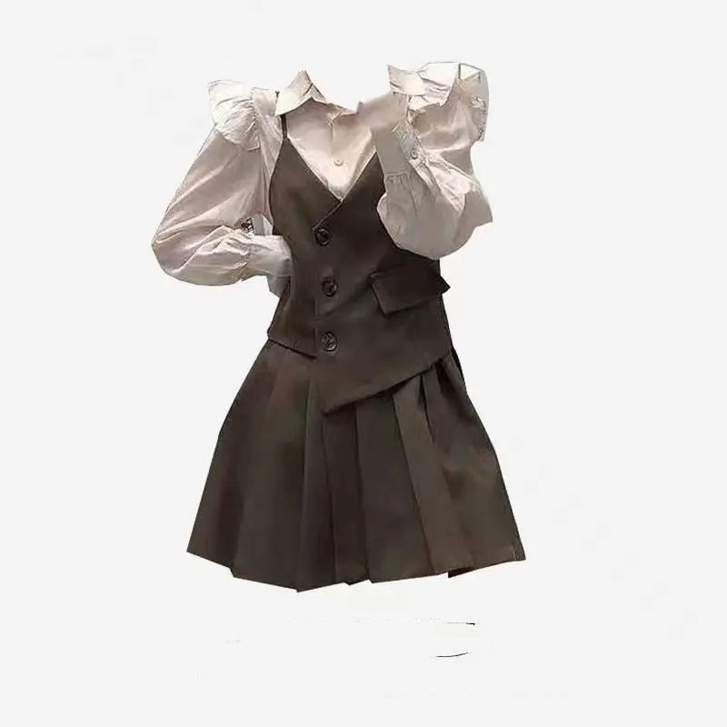 Women's Preppy Style Blouse Ov - Women'S Fashion Overalls avaliação e preço