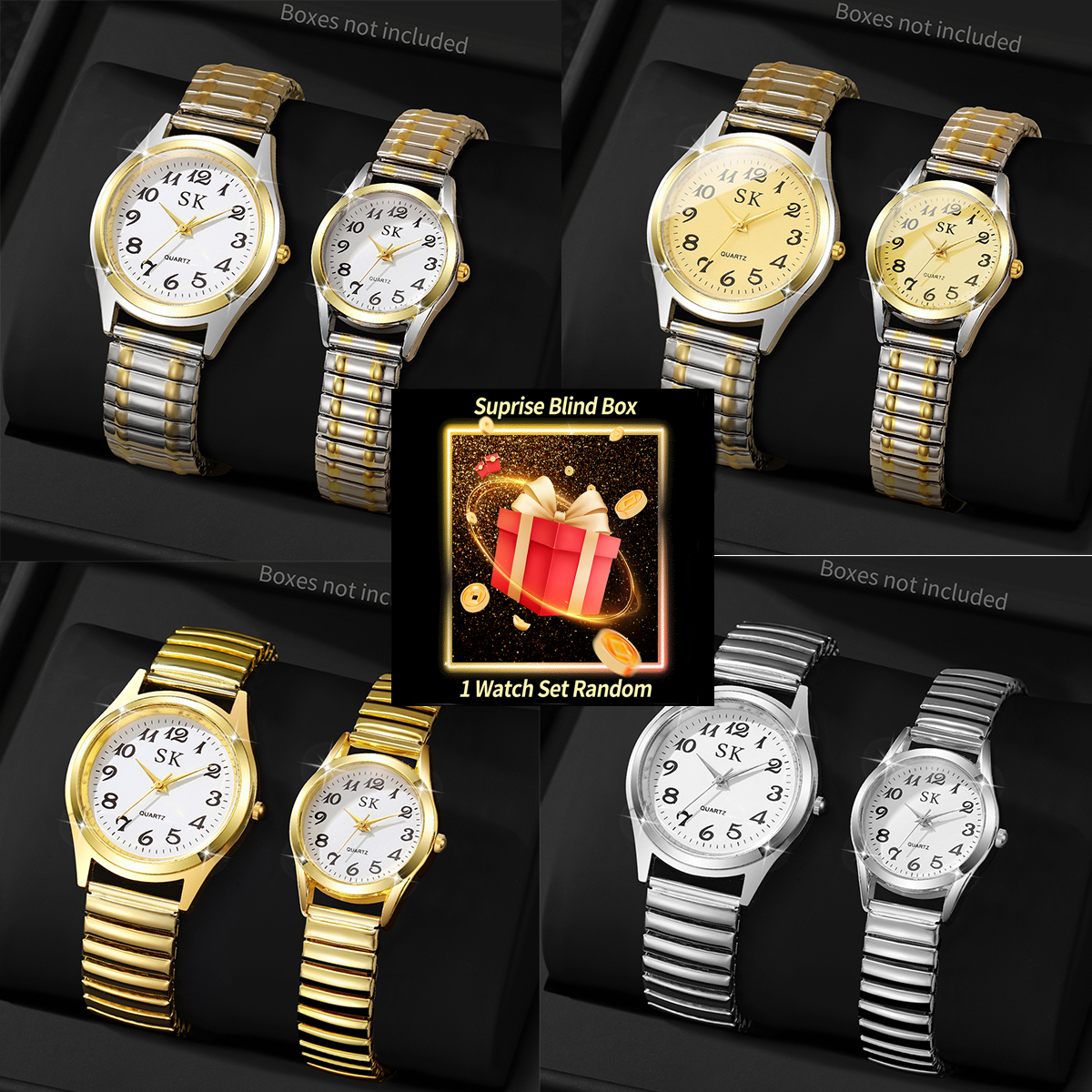 Surprise Mystery Watch Blind B - Fashion Women Watch avaliação e preço