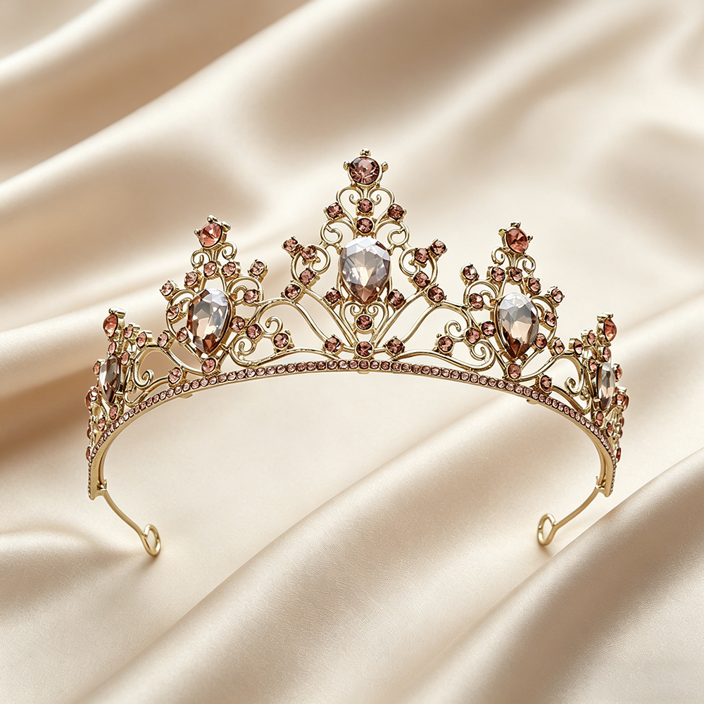 Vintage Baroque Sparkling Rhin - Women Queen Fashion avaliação e preço