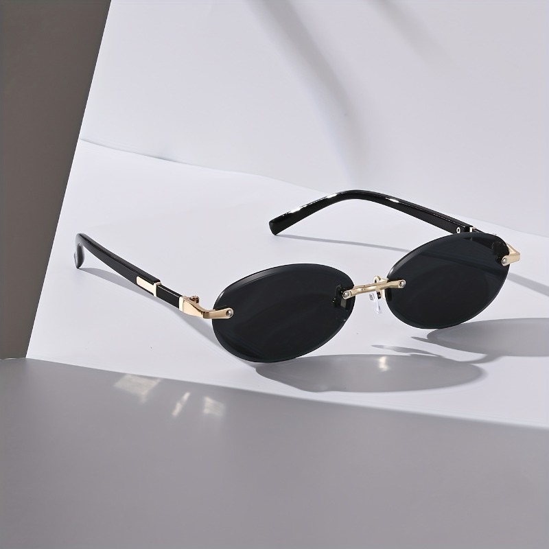 Sexy Small Oval Punk Sunglasse - Women'S Fashion Eyeglass Frames avaliação e preço