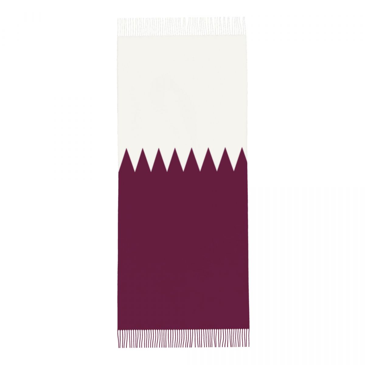Qatar Flag Women's Tassel Shaw - Women Fashion Qatar avaliação e preço