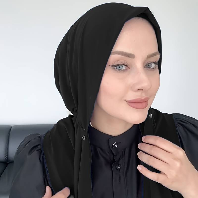 Muslim fashion simple solid co - Women Fashion Simple avaliação e preço