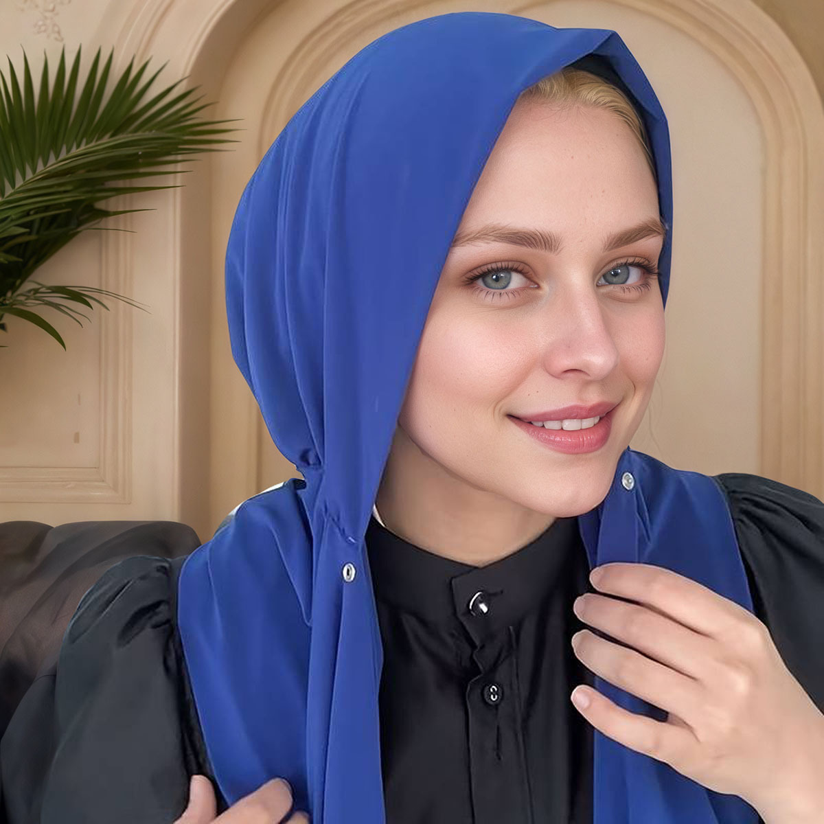Muslim fashion simple solid co - Women Fashion Simple avaliação e preço