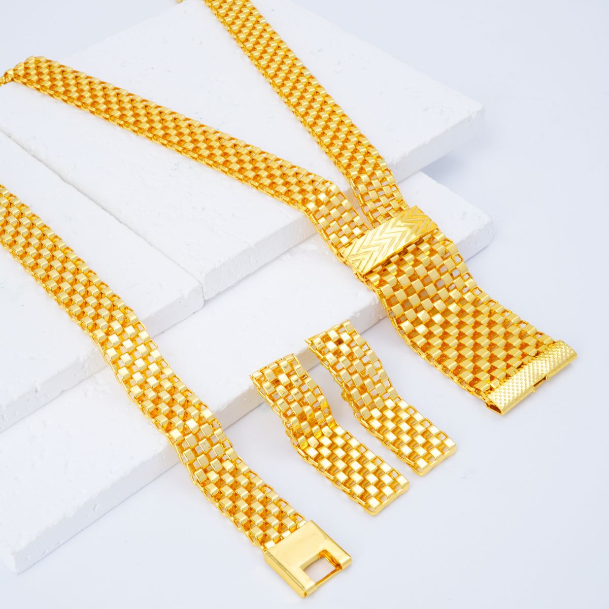 New UK 24K Gold Plated Necklac - Women Fashion Uk avaliação e preço